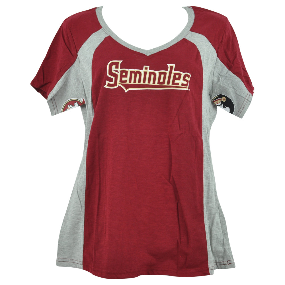 NCAA Hands High Florida State Seminoles Short Sleeve Womens Ladies Tshirt Tee Md