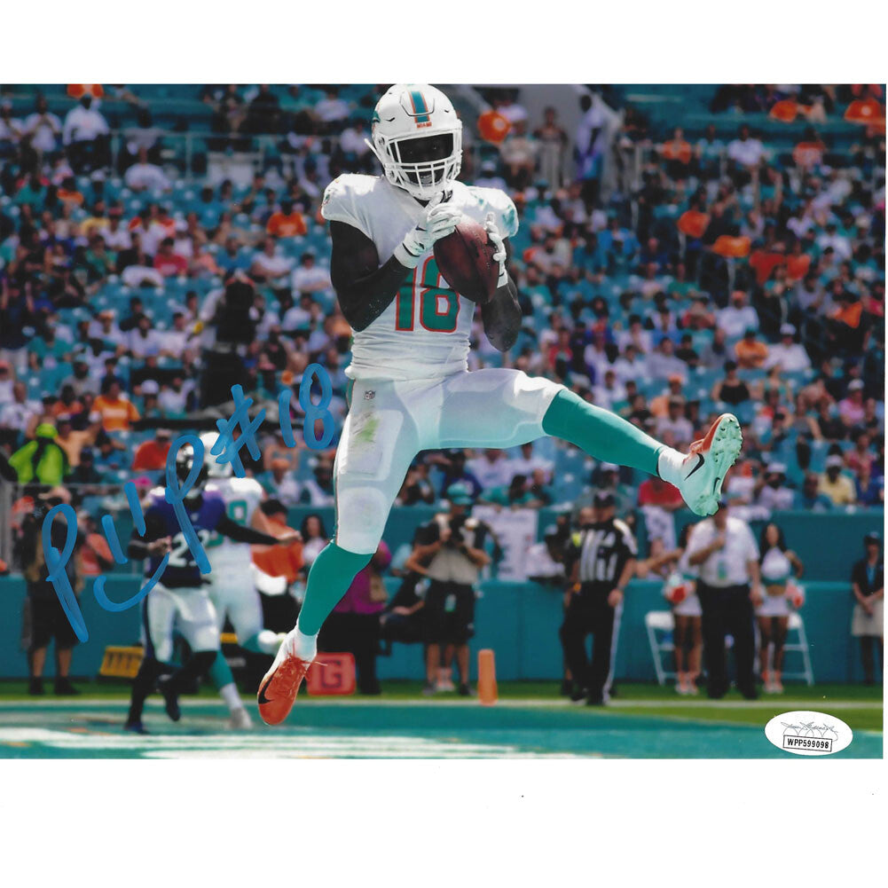 NFL Miami Dolphins Preston Williams #18 Signed Photograph Autograph 8x10