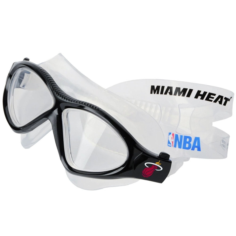 NBA Miami Heat Sports Eyewear Youth Team Swim Goggles Underwater UVA Protection