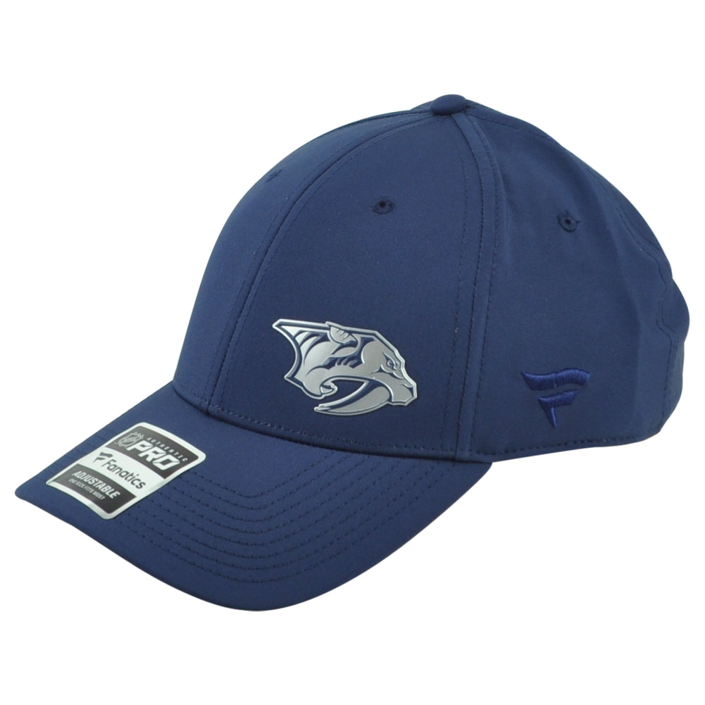 NHL Fanatics Authentic Pro Nashville Predators NSH Curved Bill Snapback Hat Cap