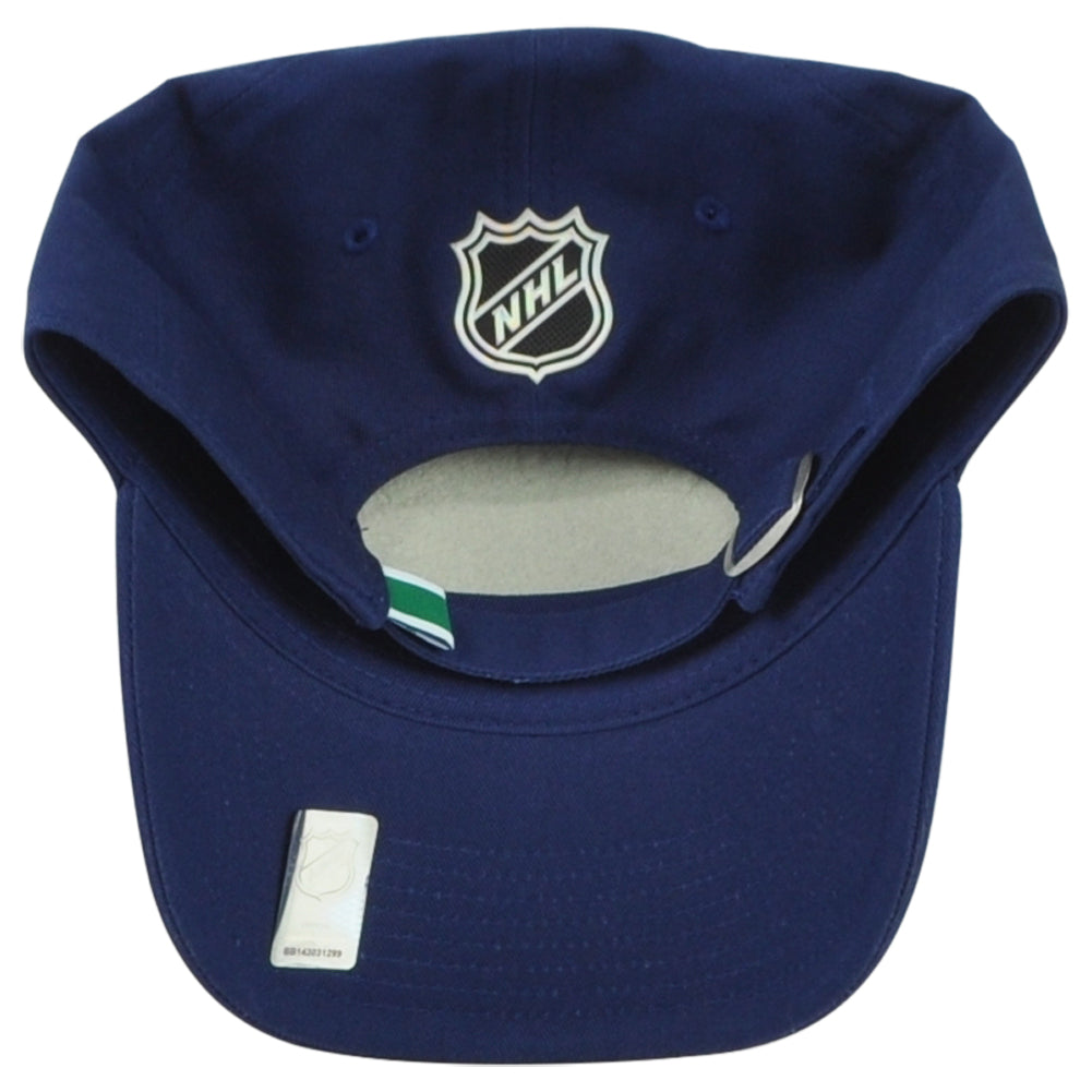 NHL Fanatics Authentic Pro Vancouver Canucks Relaxed Curved Bill Adults Hat Cap