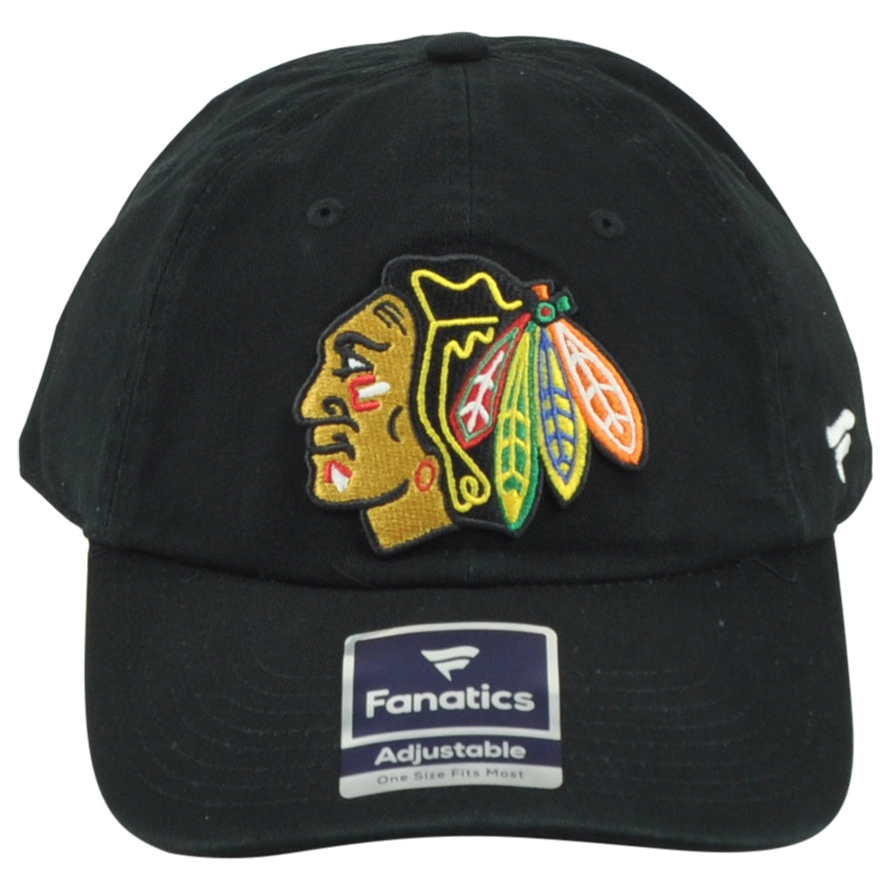NHL Fanatics Authentic Pro Chicago Blackhawks Curvedl Bill Adjustable Hat Cap
