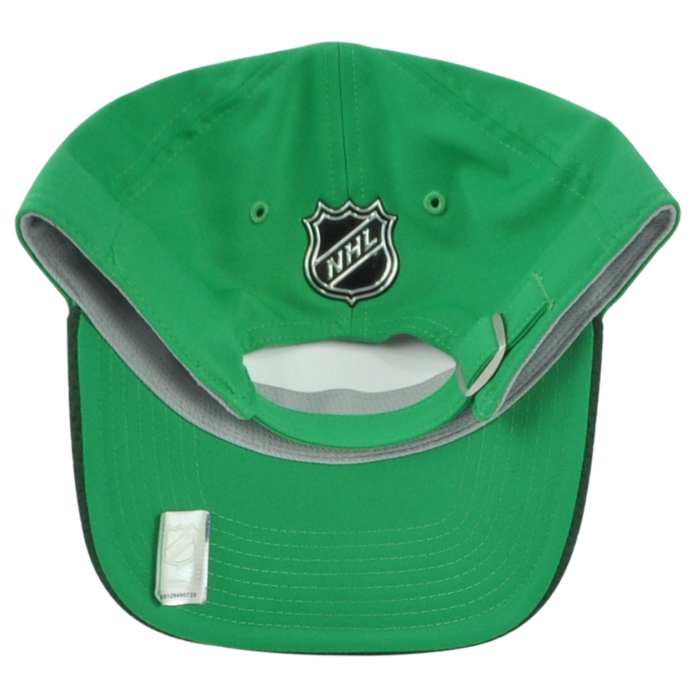 NHL Fanatics Authentic Pro San Jose Sharks Green Curved Bill Shamrock Hat Cap