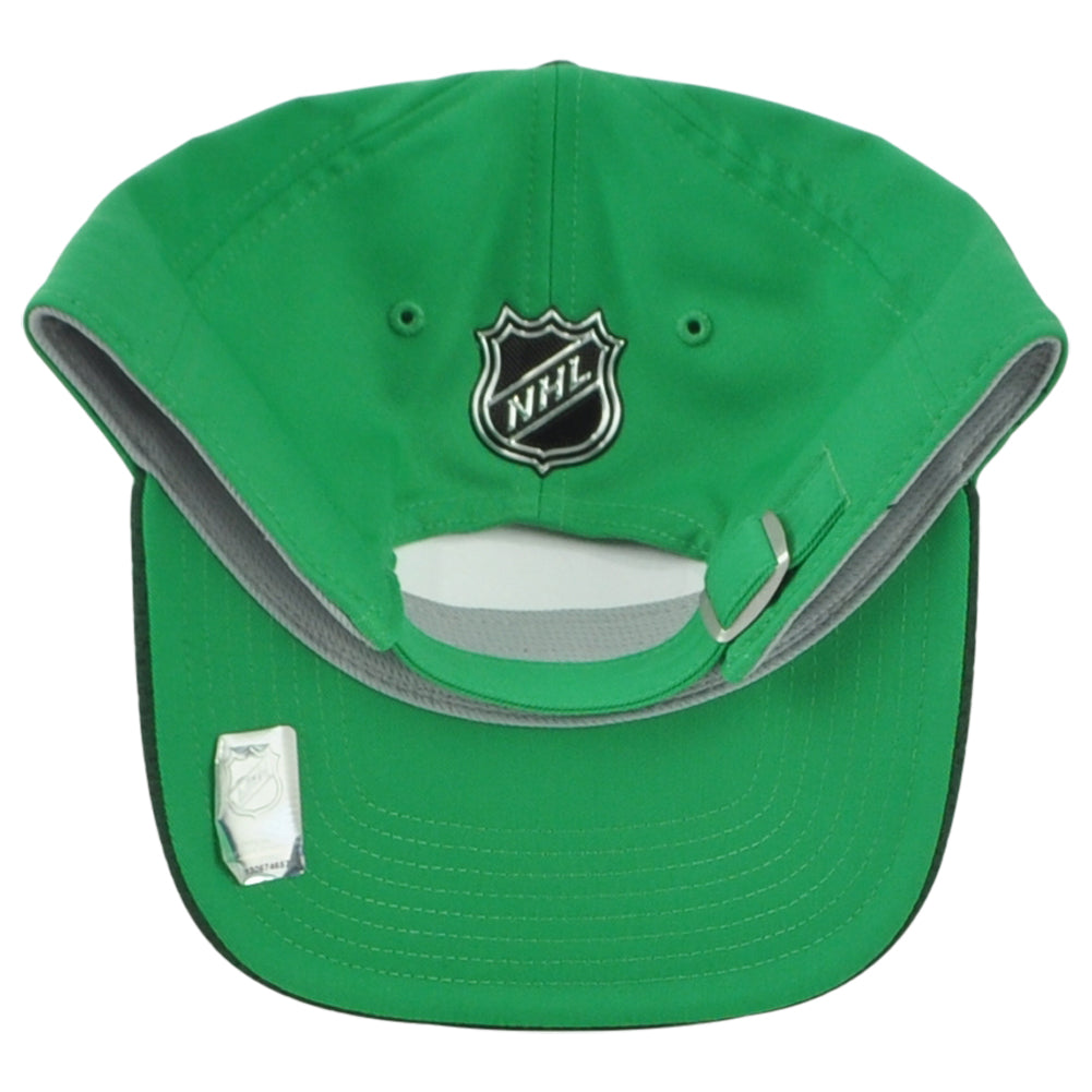 NHL Fanatics Authentic Pro Columbus Blue Jackets Curved Bill Shamrock Hat Cap