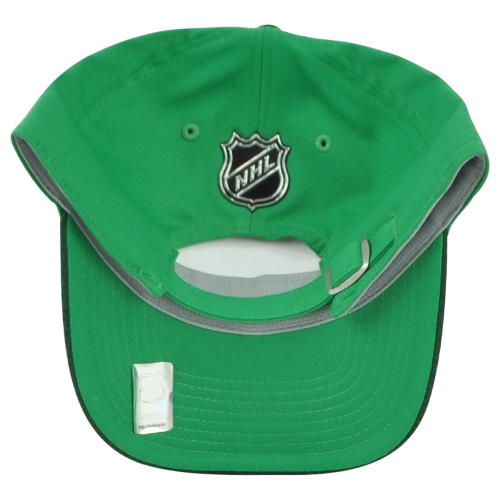 NHL Fanatics Authentic Pro Los Angeles Kings Green Curved Bill Shamrock Hat Cap