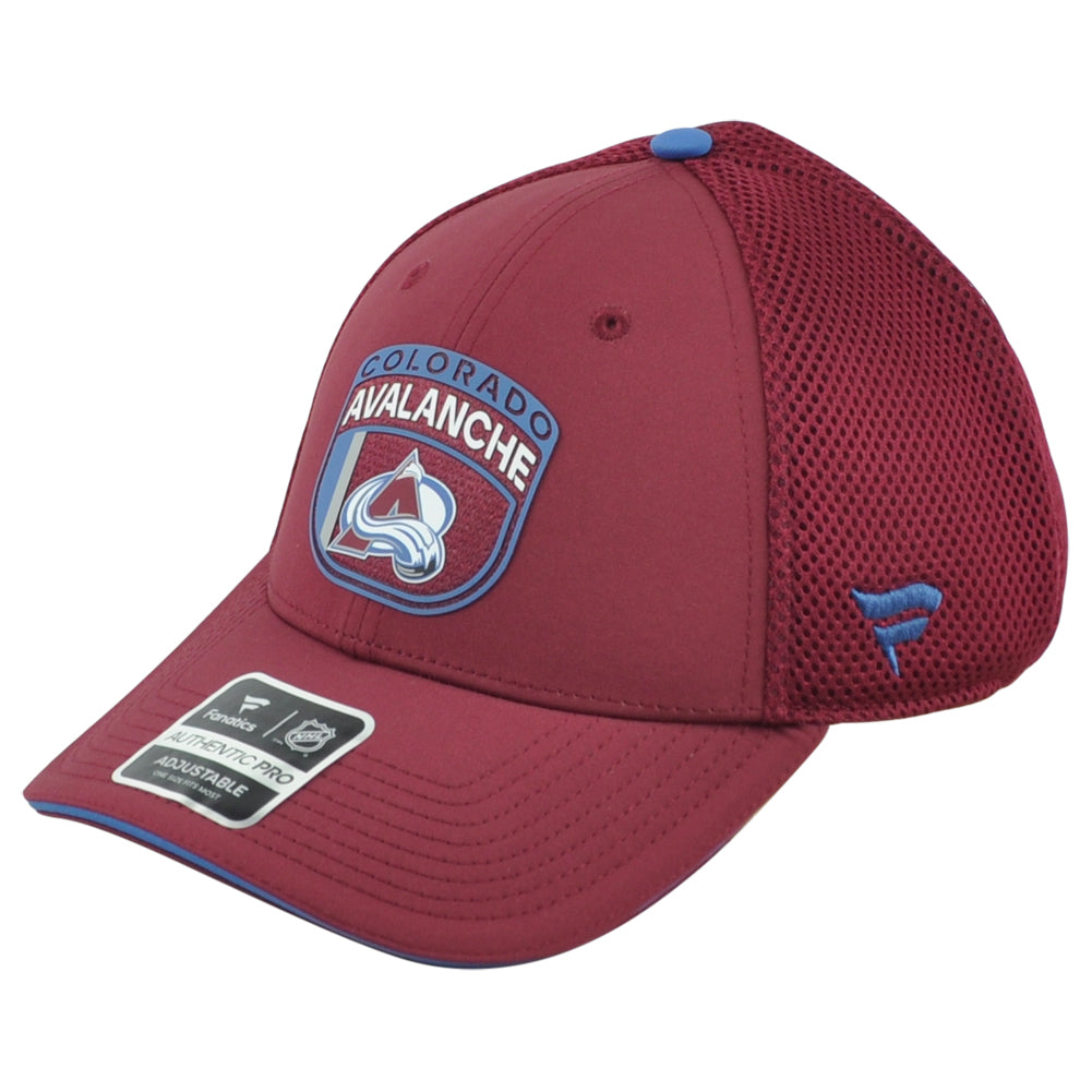 NHL Fanatics Authentic Pro Colorado Avalanche Performance Mesh Trucker Hat Cap