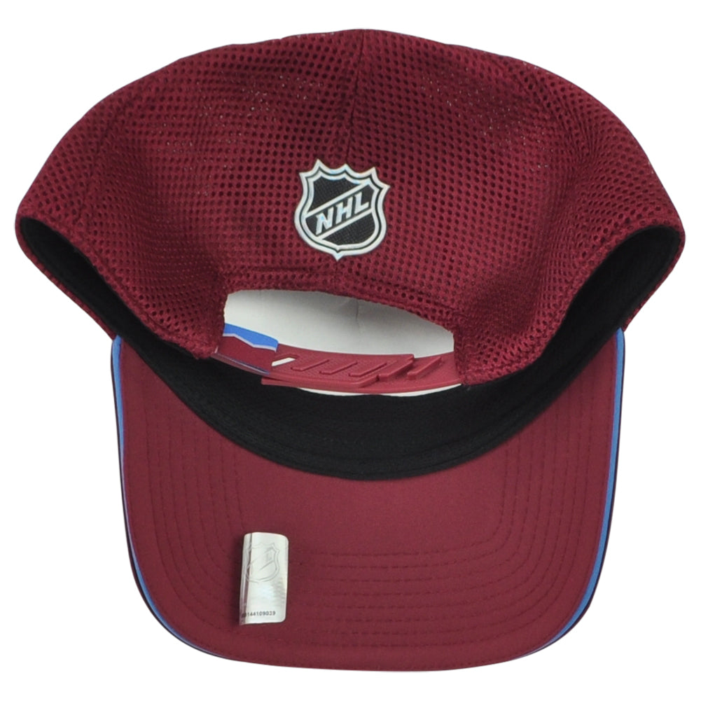 NHL Fanatics Authentic Pro Colorado Avalanche Performance Mesh Trucker Hat Cap