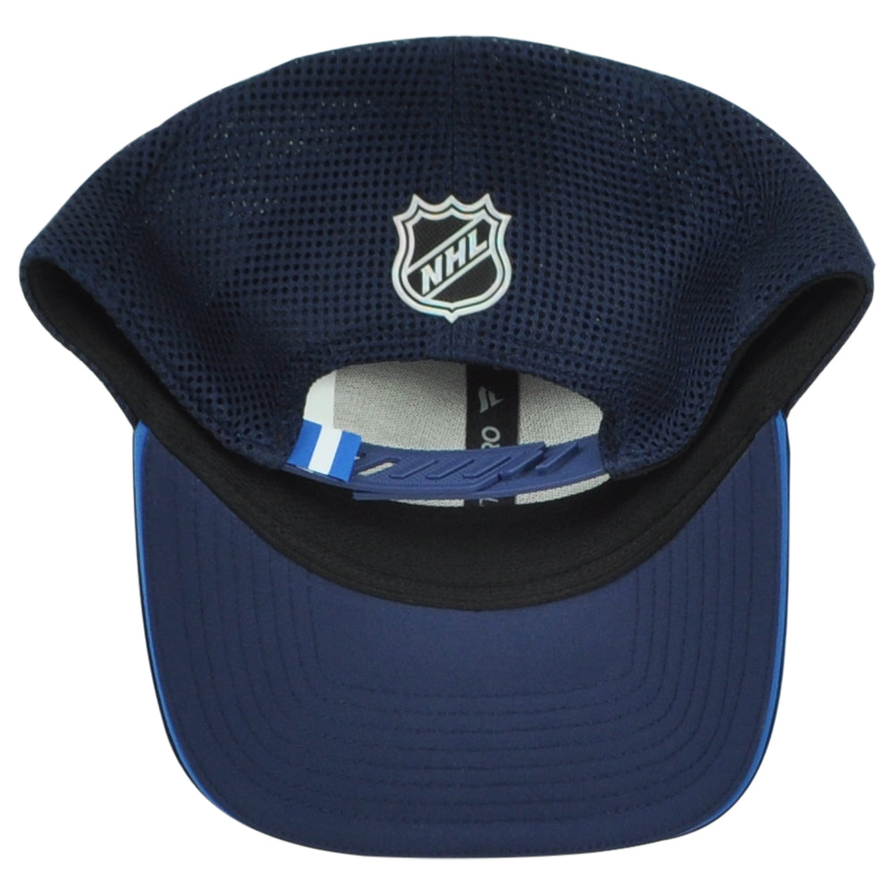 NHL Fanatics Authentic Pro Winnipeg Jets WPG Performance Mesh Trucker Hat Cap