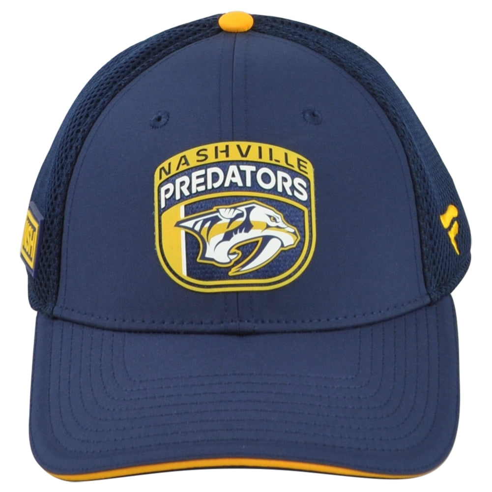NHL Fanatics Authentic Pro Nashville Predators Performance Mesh Trucker Hat Cap