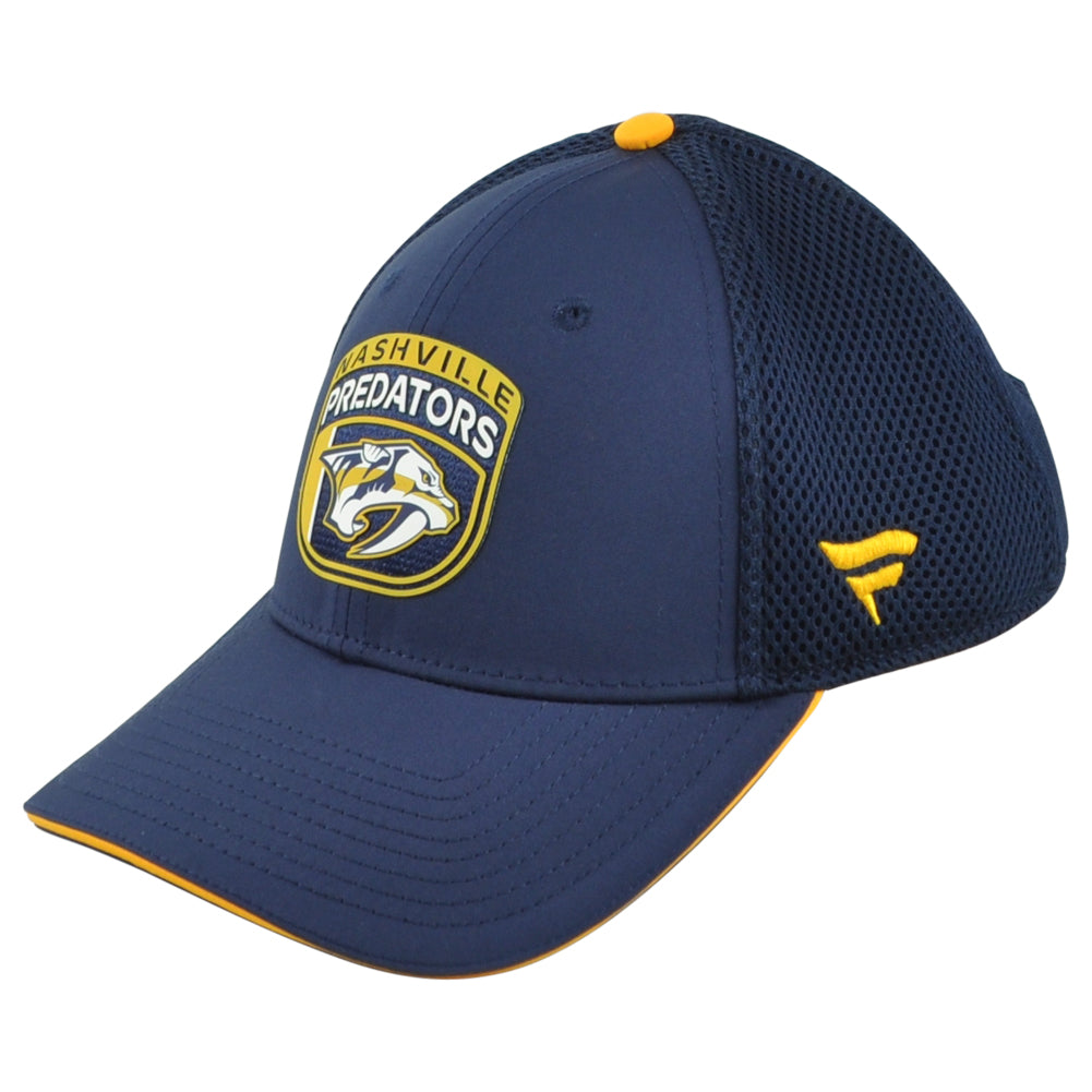 NHL Fanatics Authentic Pro Nashville Predators Performance Mesh Trucker Hat Cap