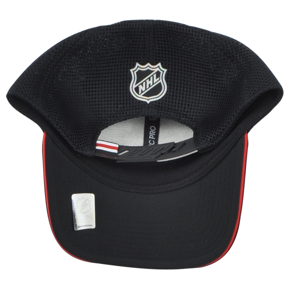 NHL Fanatics Authentic Pro Carolina Hurricanes Performance Mesh Trucker Hat Cap