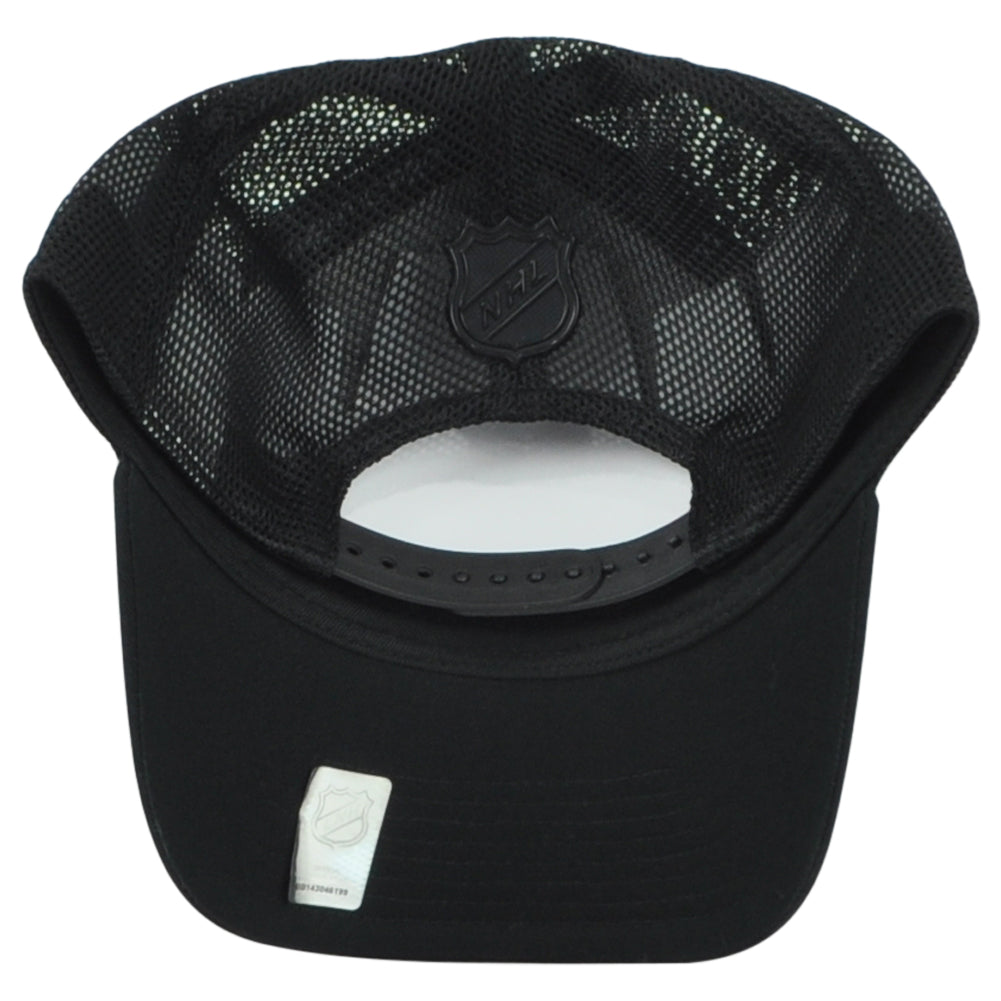 NHL Fanatics Authentic Pro St. Louis Blues Black Snapback Mesh Trucker Hat Cap