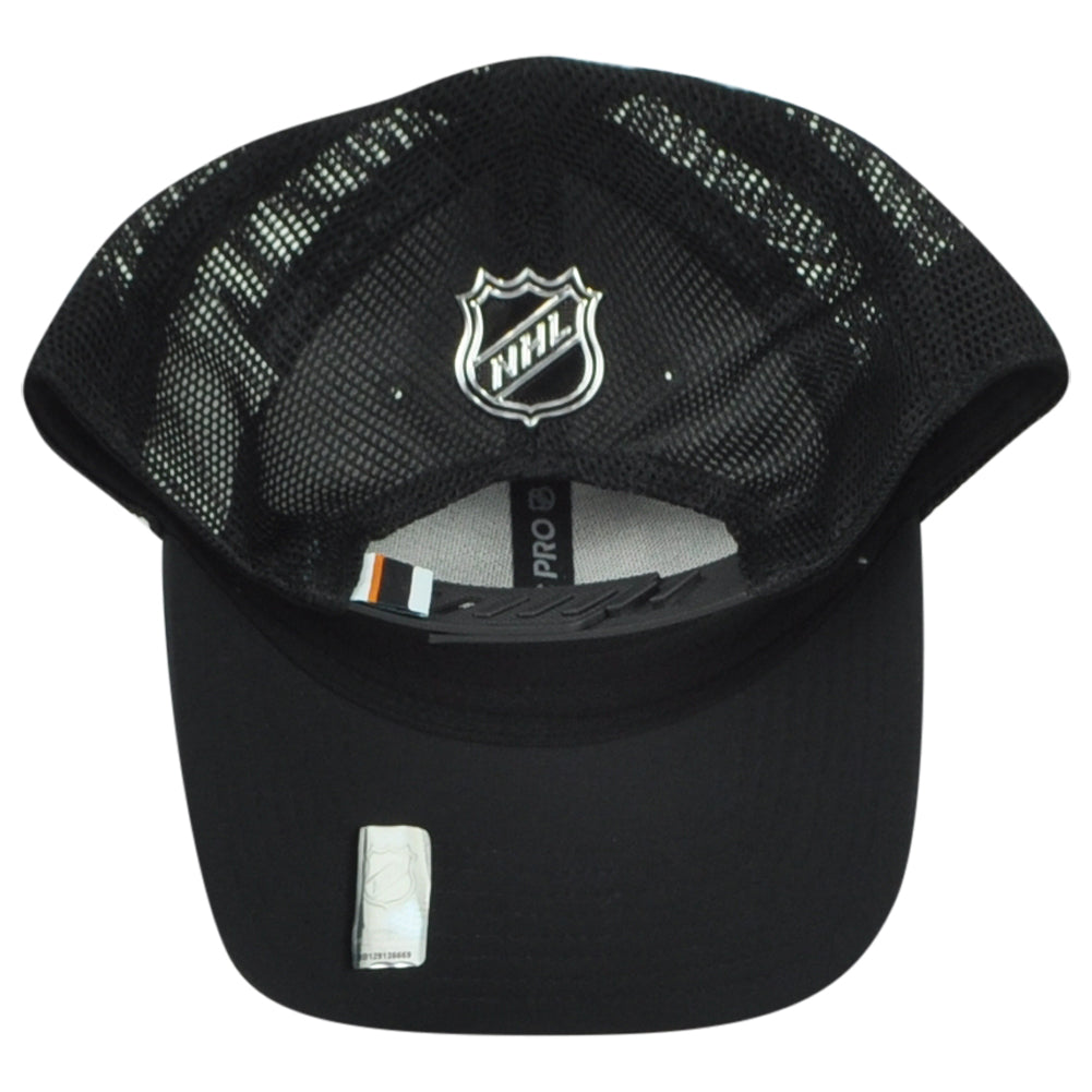 NHL Fanatics Authentic Pro San Jose Sharks Adults Snapback Mesh Trucker Hat Cap