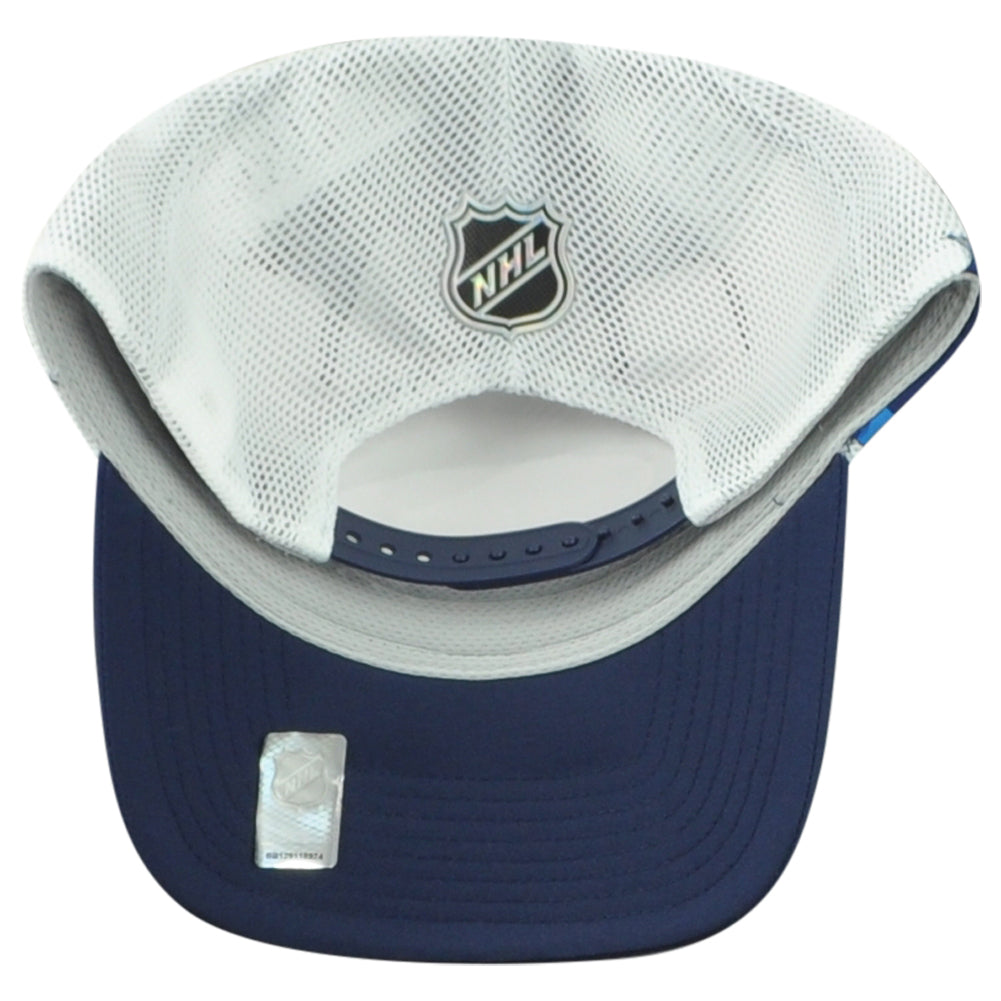 NHL Fanatics Authentic Pro Winnipeg Jets Adult Men Snapback Mesh Trucker Hat Cap
