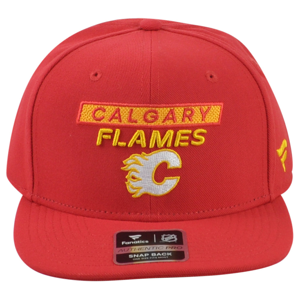 NHL Fanatics Authentic Pro Calgary Flames CGY Est 1980 Adults Adjustable Hat Cap