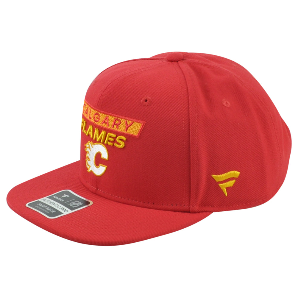 NHL Fanatics Authentic Pro Calgary Flames CGY Est 1980 Adults Adjustable Hat Cap