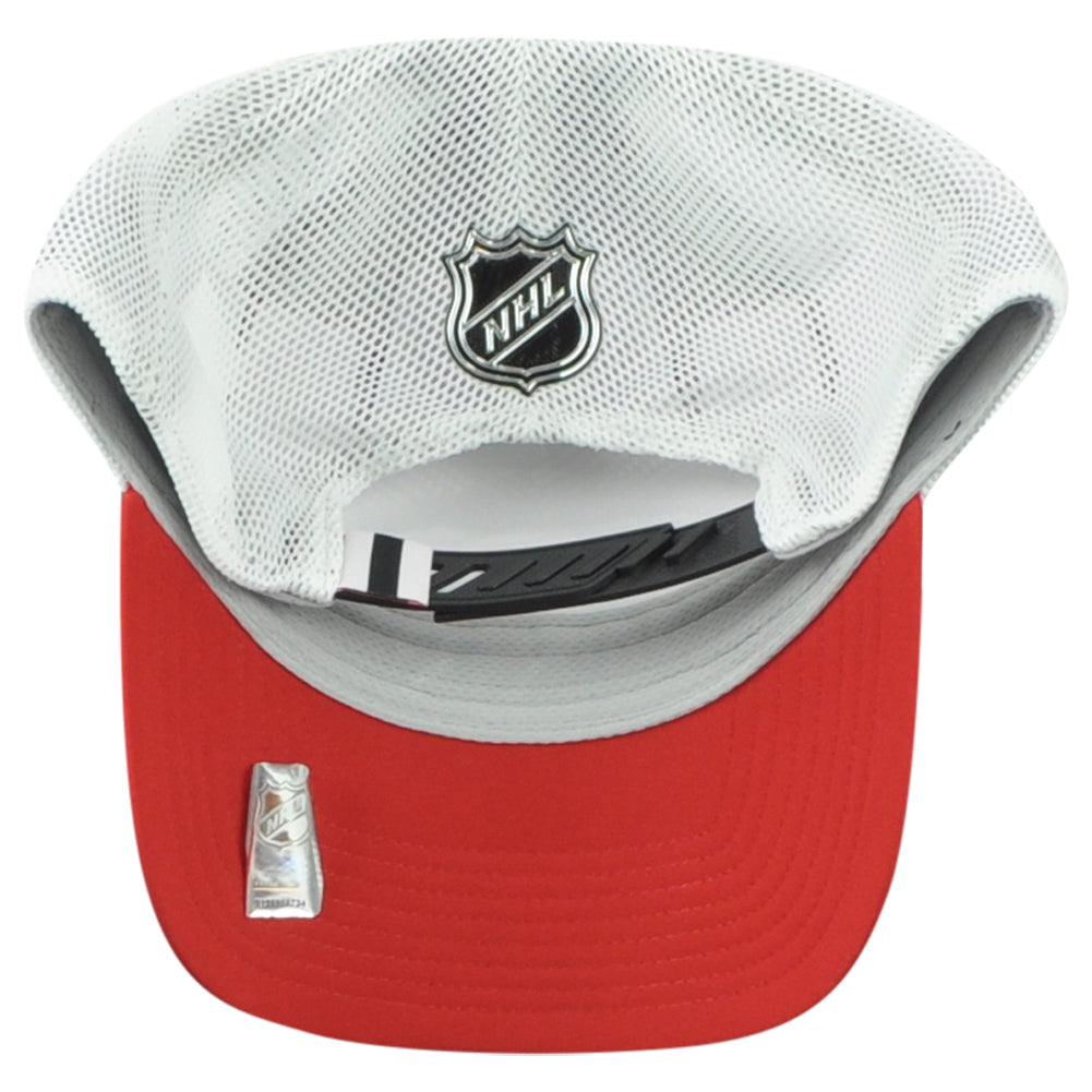 NHL Fanatics Authentic Pro New Jersey Devils Adjustable Mesh Trucker Hat Cap