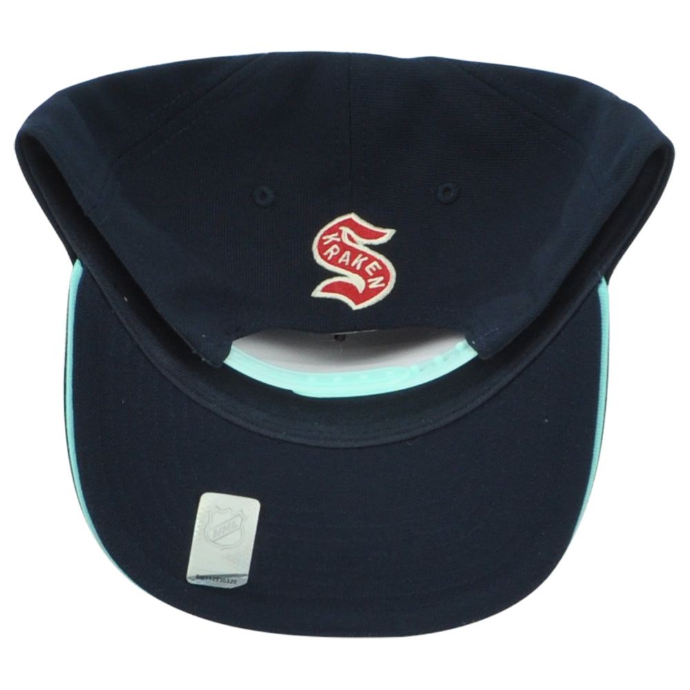 NHL Fanatics Authentic Pro Seattle Kraken 2024 Winter Classic Snapback Hat Cap
