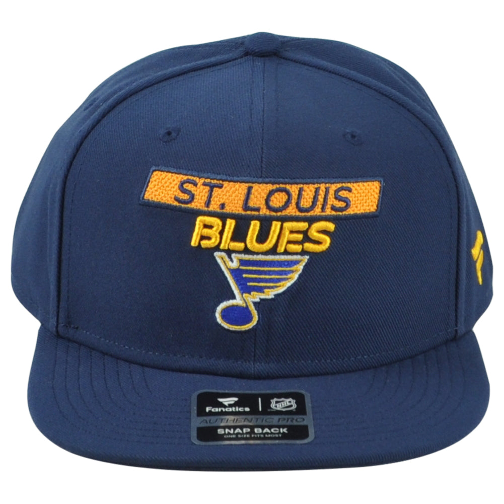 NHL Fanatics Authentic Pro St Louis Blues STL Est 1967 Adults Snapback Hat Cap