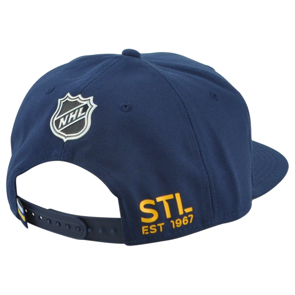 NHL Fanatics Authentic Pro St Louis Blues STL Est 1967 Adults Snapback Hat Cap