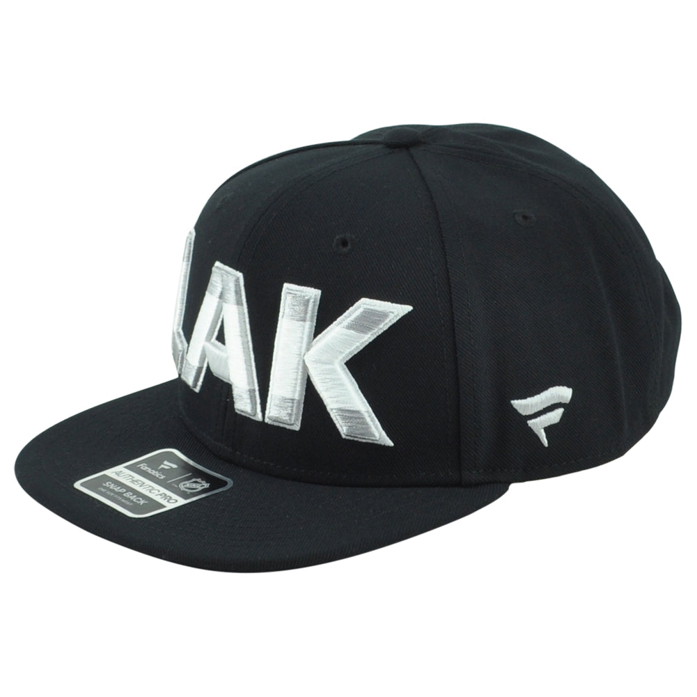 NHL Fanatics Authentic Pro Black Los Angeles Kings LAK Adults Adjustable Hat Cap