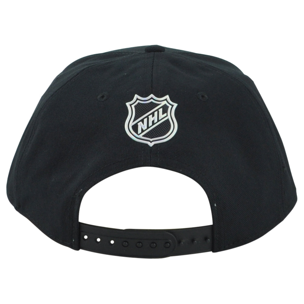 NHL Fanatics Authentic Pro Black New Jersey Devils NJD Adults Adjustable Hat Cap