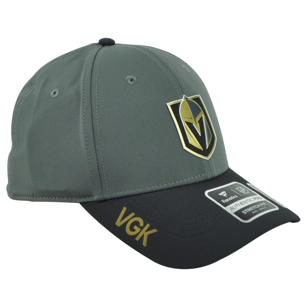 NHL Fanatics Authentic Pro Vegas Golden Knights Stretch Fit Flex Fit S/M Hat Cap