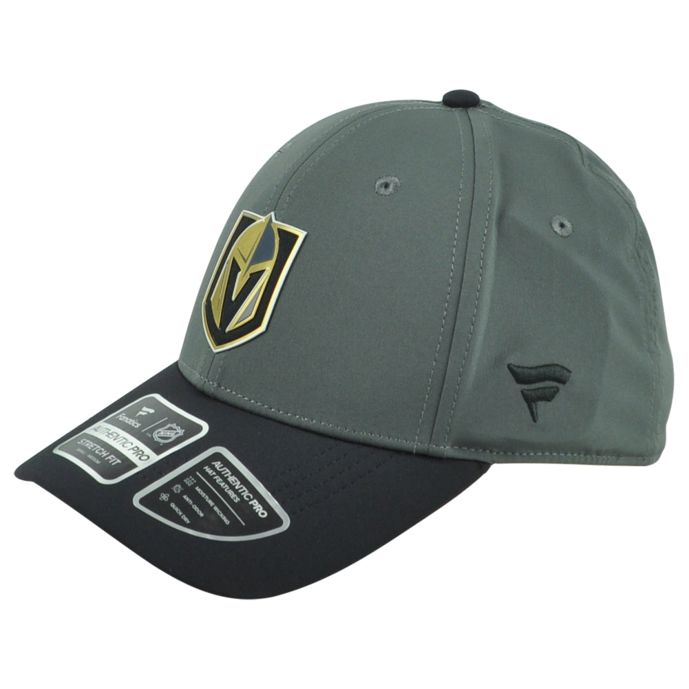 NHL Fanatics Authentic Pro Vegas Golden Knights Stretch Fit Flex Fit S/M Hat Cap