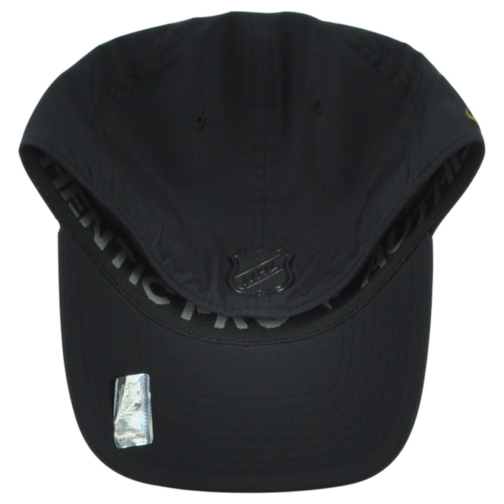 NHL Fanatics Authentic Pro St Louis Blues STL Black Stretch Flex Fit M/L Hat Cap