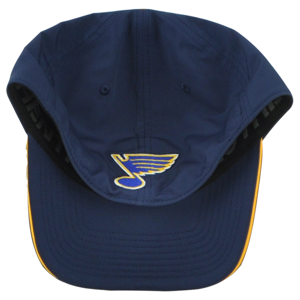 NHL Fanatics Authentic Pro St. Louis Blues STL Stretch Fit Flex Fit M/L Hat Cap