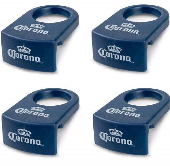 Corona Extra CoronaRita Drink Clip Blue 4 Pack Beer Cerveza Beverage Cup Bar
