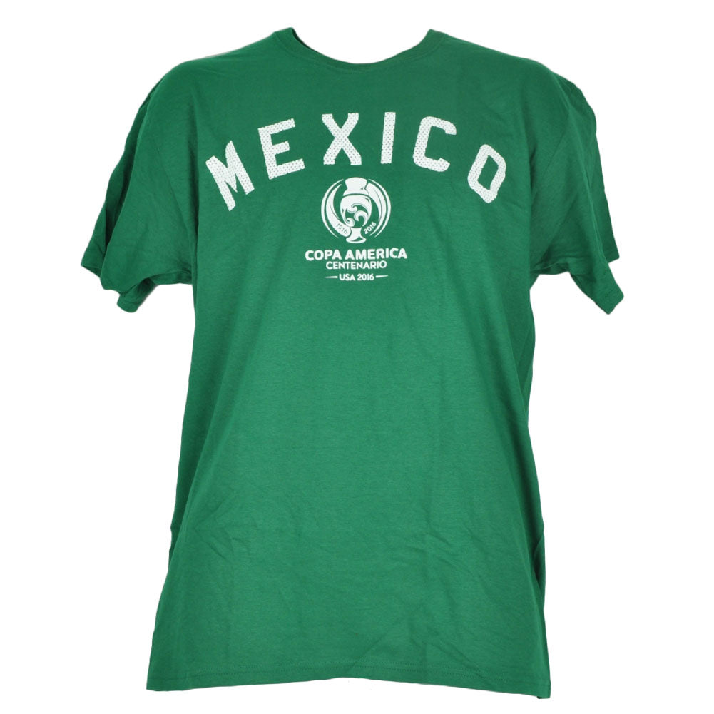 Copa America Centenario USA 2016 Mexico Green Tshirt Tee Soccer Futbol Mens