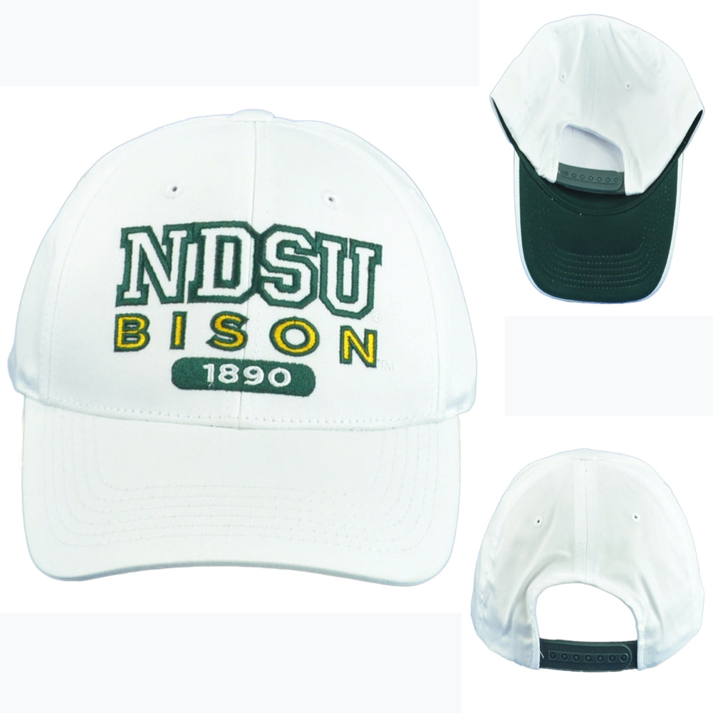 NCAA Captivating North Dakota State Bison 1890 NDSU Curved Bill Snapback Hat Cap