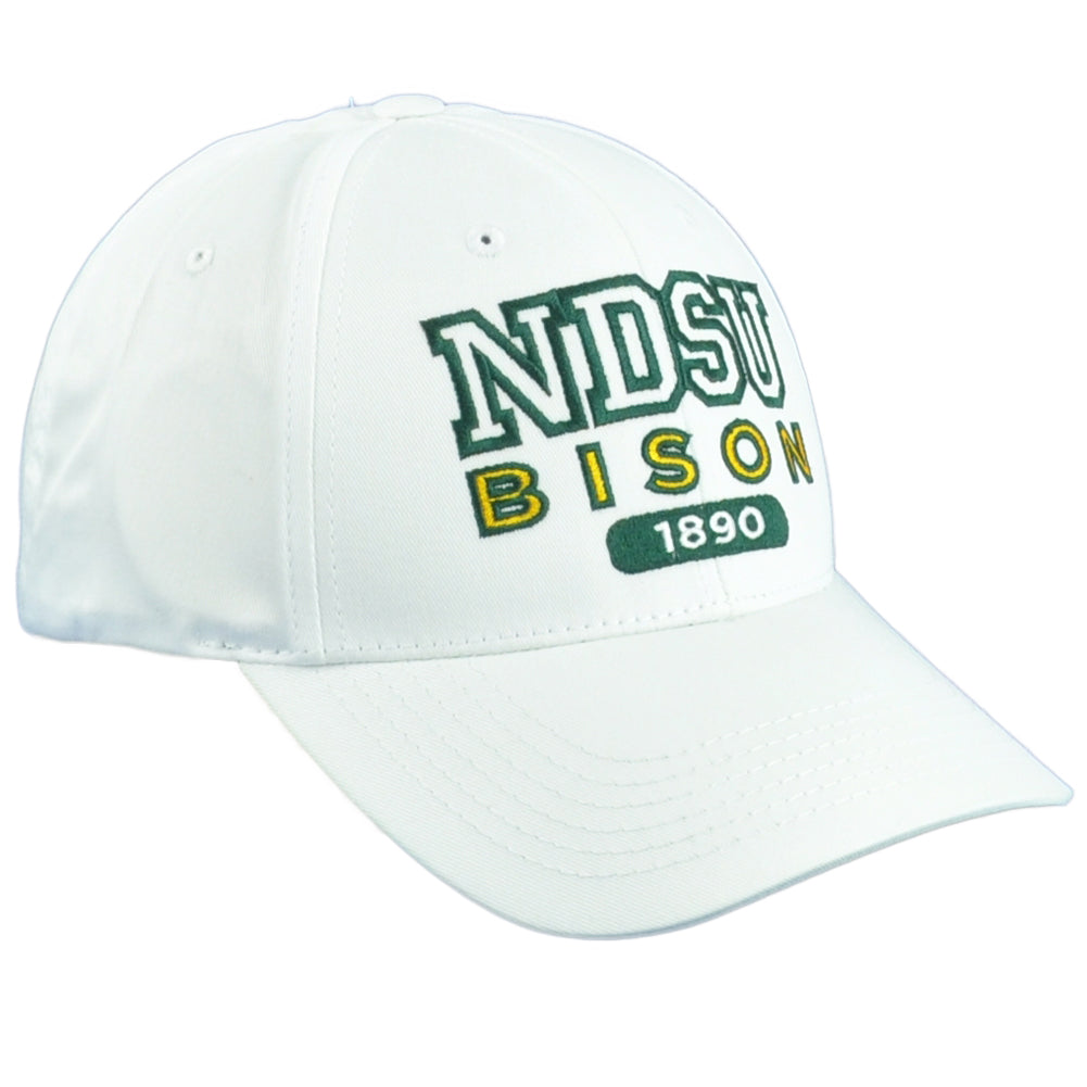 NCAA Captivating North Dakota State Bison 1890 NDSU Curved Bill Snapback Hat Cap