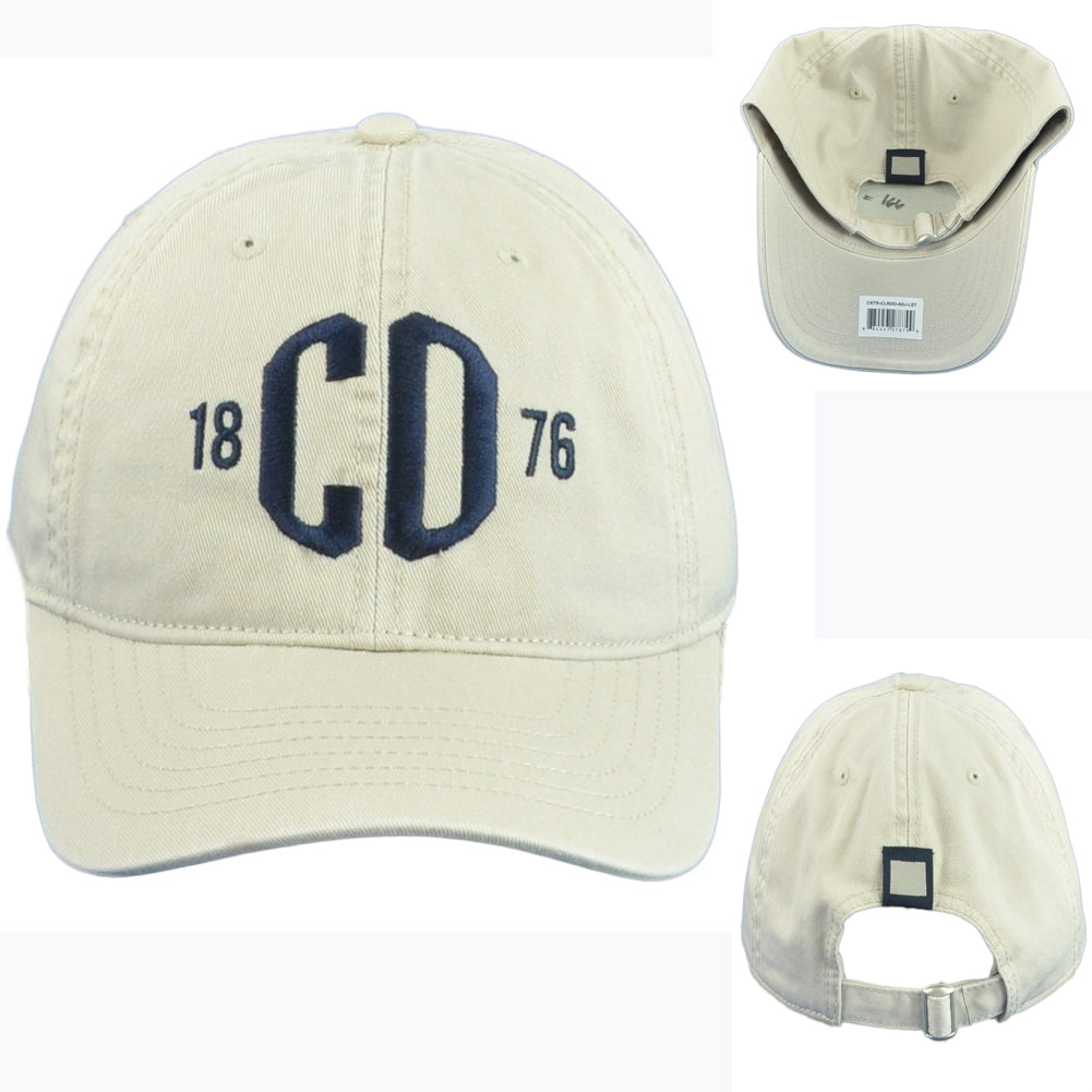 Captivating Colorado State 1876 Beige Curved Bill Adjustable Adults Hat Cap