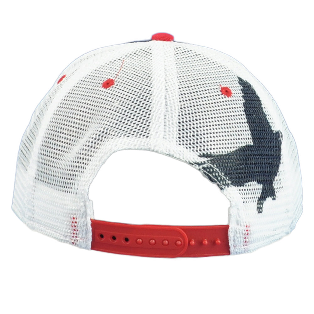 Captivating Country USA United States Eagle Flag Trucker Mesh Snapback Hat Cap