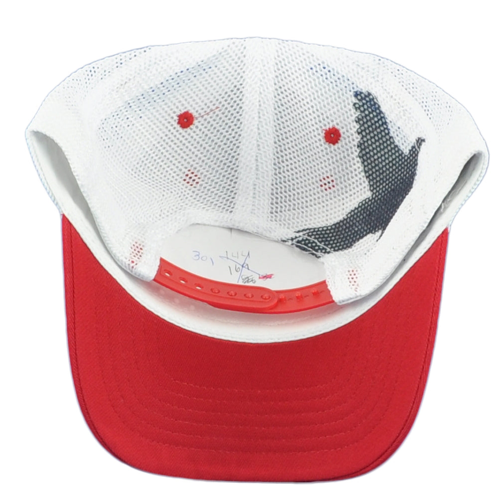 Captivating Country USA United States Eagle Flag Trucker Mesh Snapback Hat Cap