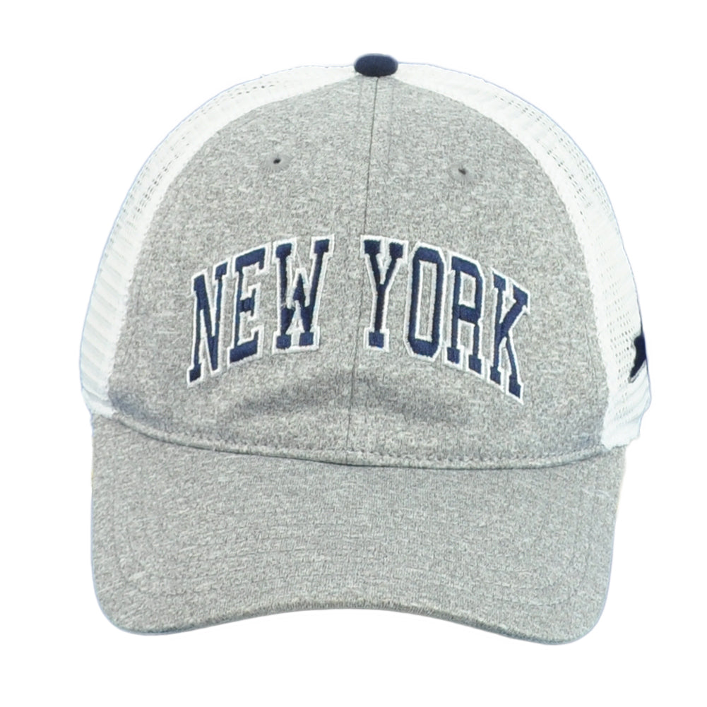 Captivating State Of New York Trucker Mesh Map Snapback Curved Adults Hat Cap