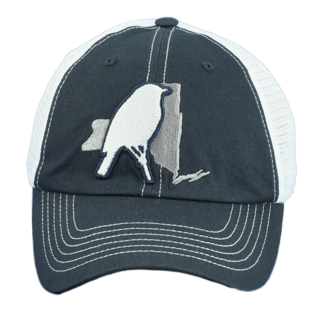Captivating New York The Empire State Bird Trucker Mesh Snapback Adults Hat Cap