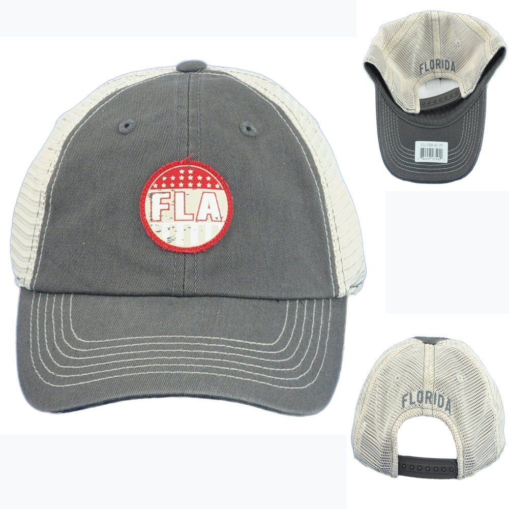 Captivating Florida The Sunshine State Trucker Mesh Snapback Adults Hat Cap
