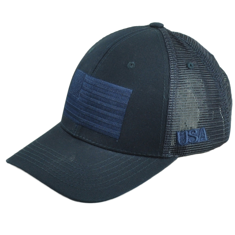 Captivating Country USA United States Navy Trucker Mesh Snapback Adults Hat Cap
