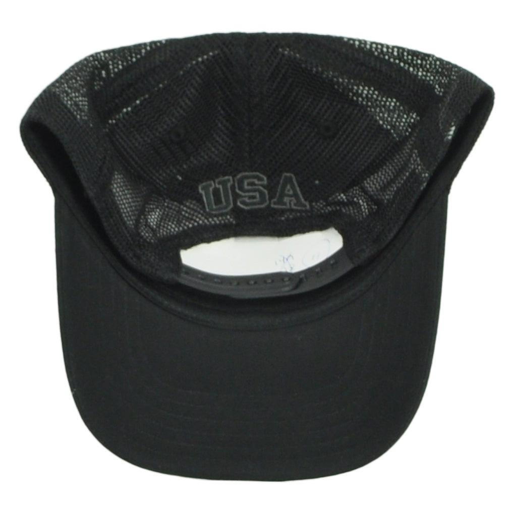Captivating Country USA United States Black Trucker Mesh Snapback Adults Hat Cap
