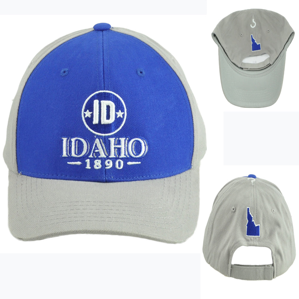 Captivating Idaho 1890 State United States Map Adjustable Adults Men Hat Cap