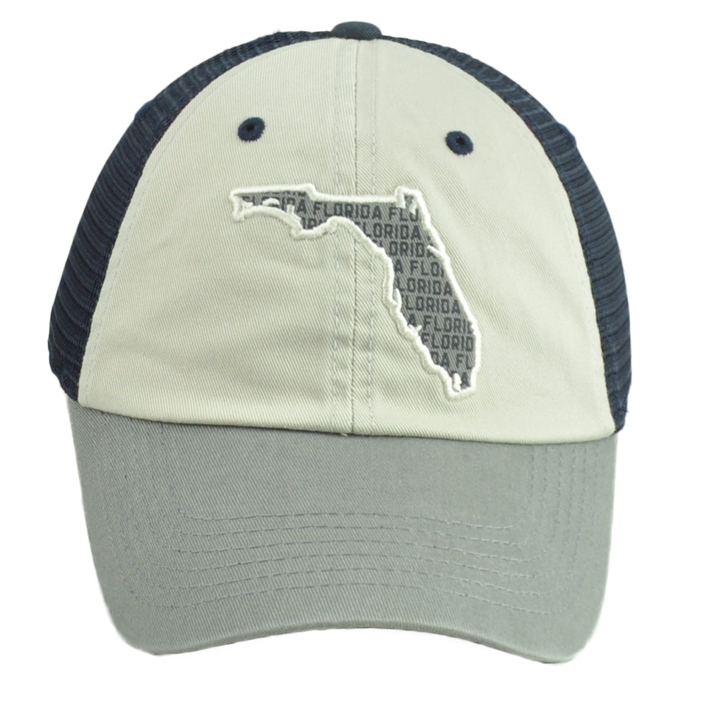 Captivating Florida The Sunshine State Trucker Mesh Adjustable Adults Hat Cap