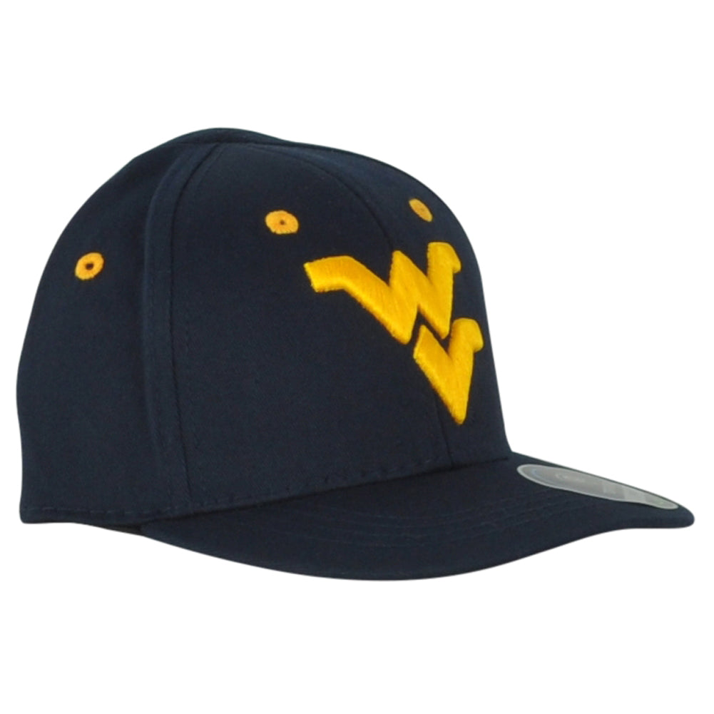 NCAA TOW West Virginia Mountaineers Navy One Size Curved Bill Infant Kid Hat Cap