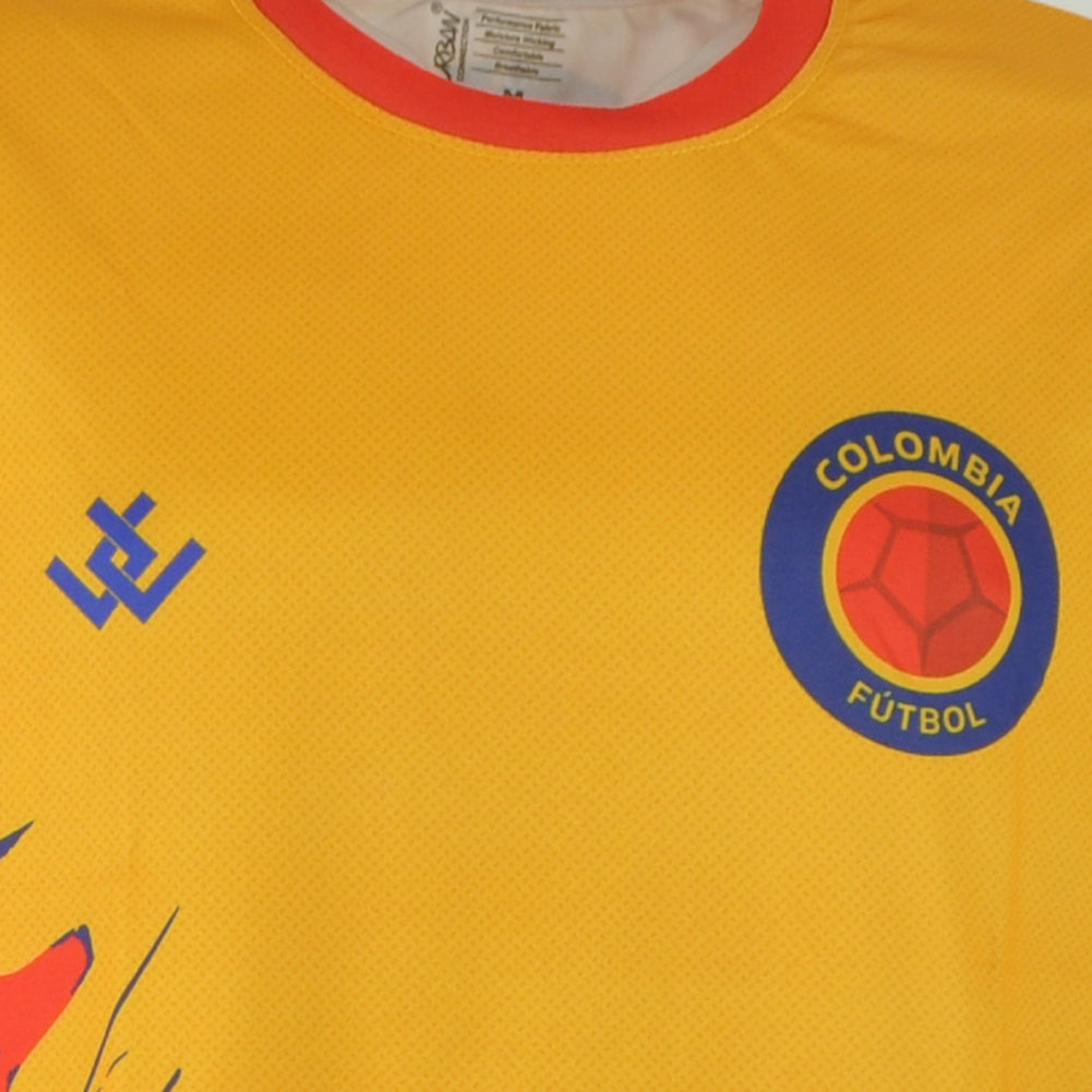Urban Colombia Country Short Sleeve Round Neck Sublimation Soccer Jersey
