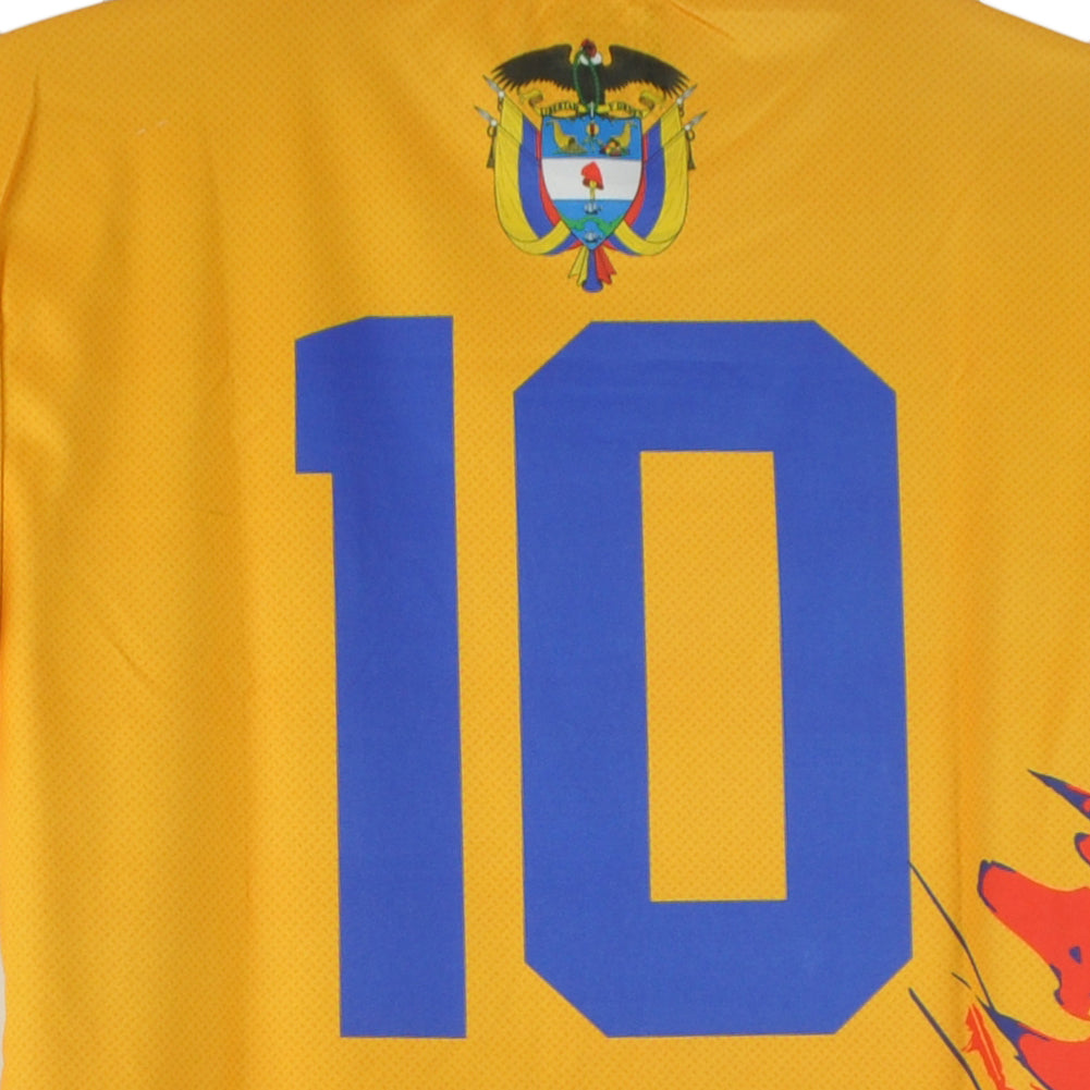 Urban Colombia Country Short Sleeve Round Neck Sublimation Soccer Jersey