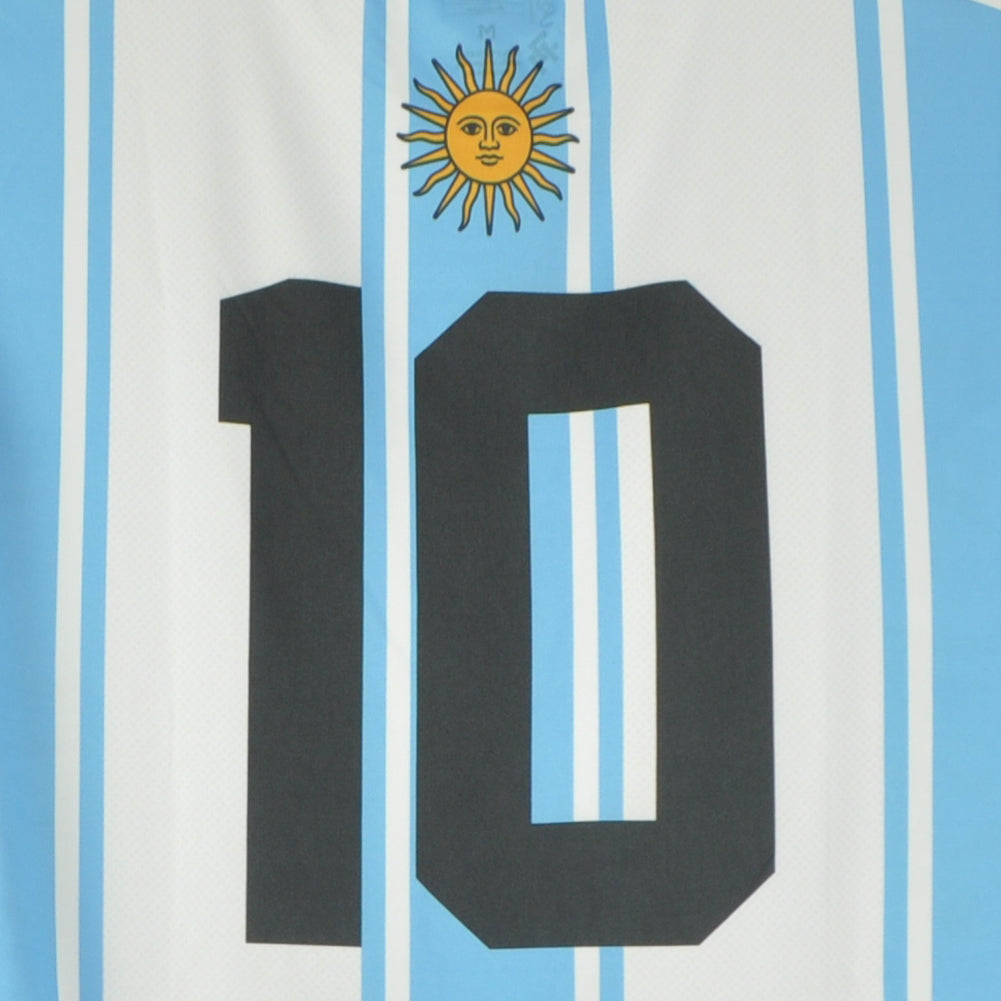 Urban Argentina Country Short Sleeve Round Neck Sublimation Soccer Jersey 2XLarg