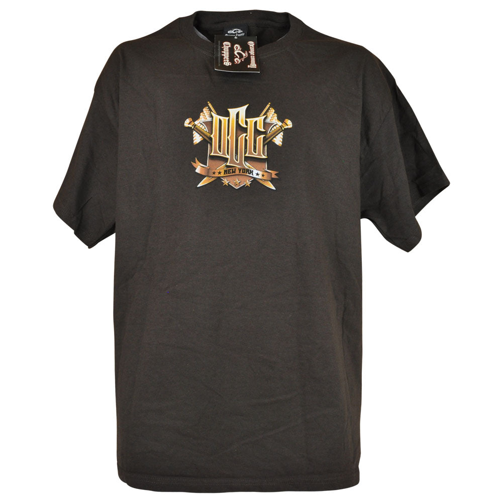 Orange County Choppers New York T-Shirt Fashion Novelty Man Graphic Tee Brown