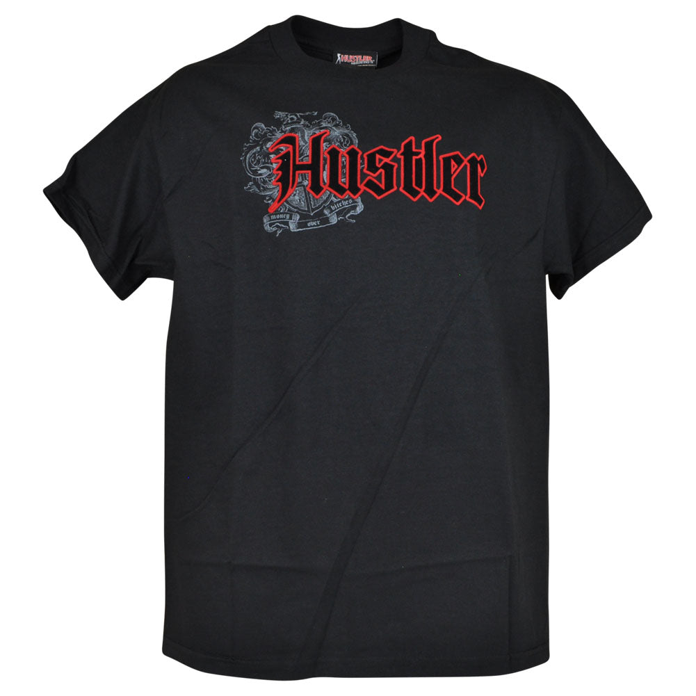 Hustler Money Over Authentic Hustler Fashion Novelty Suede Screen Man T-Shirt